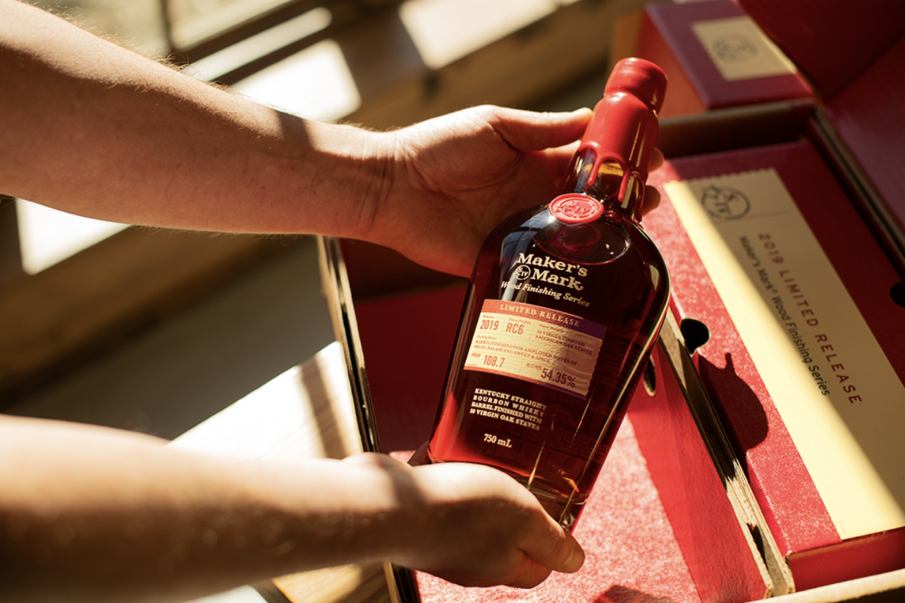 Maker's Mark Whisky Drop