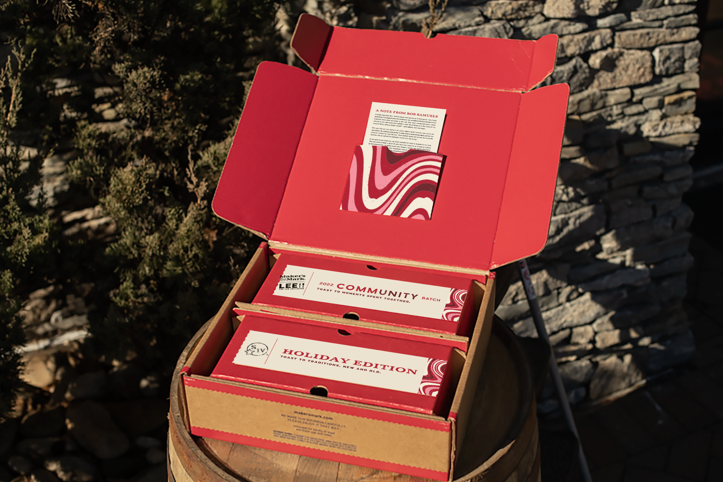 Maker's Mark Whisky Drop